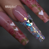 Nail Art Foil | Floral Set 10pcs - set 1