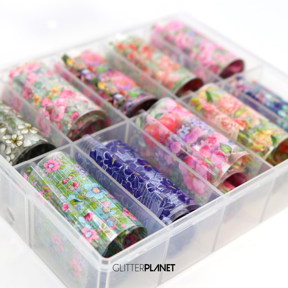 Nail Art Foil | Floral Set 10pcs - SET 2