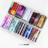 Nail Art Foil | Galaxy set 1 - 10pcs