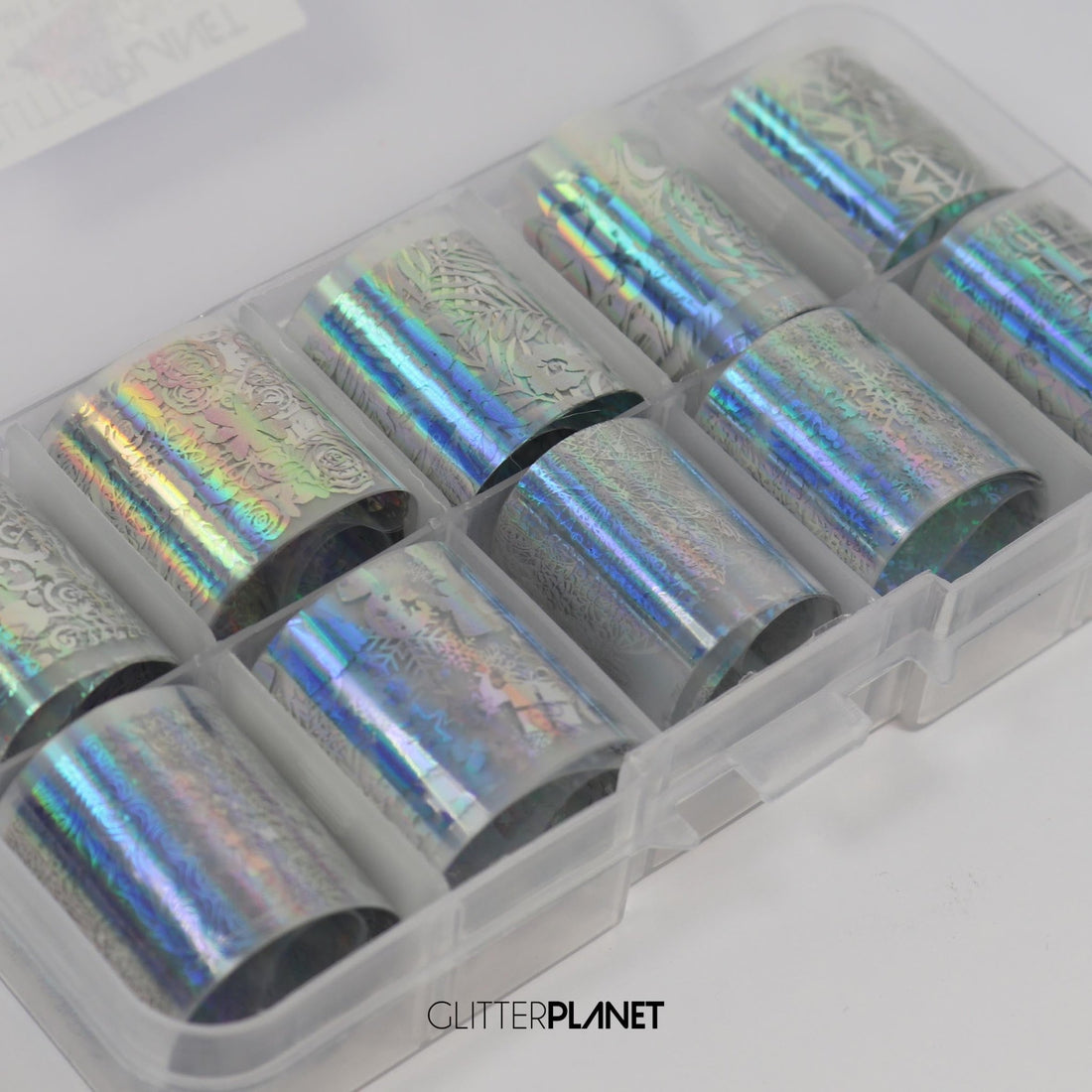 Nail Art Foil | Holographic Set 10pcs - SET 1