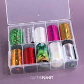 Nail Art Foil | Metallic Galore - 10pcs Set