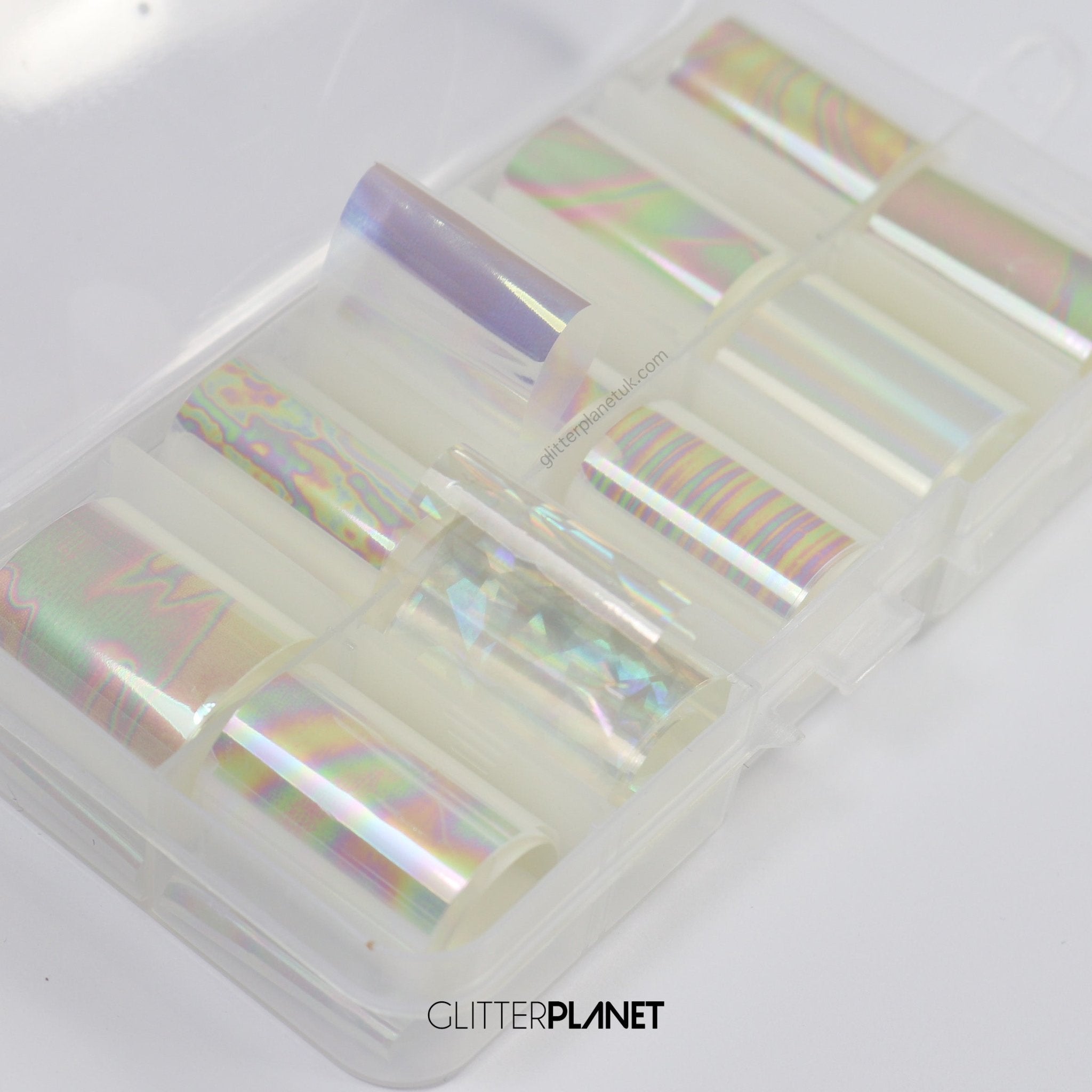 Nail Art Foil | Oil Slick set 1 - 10pcs