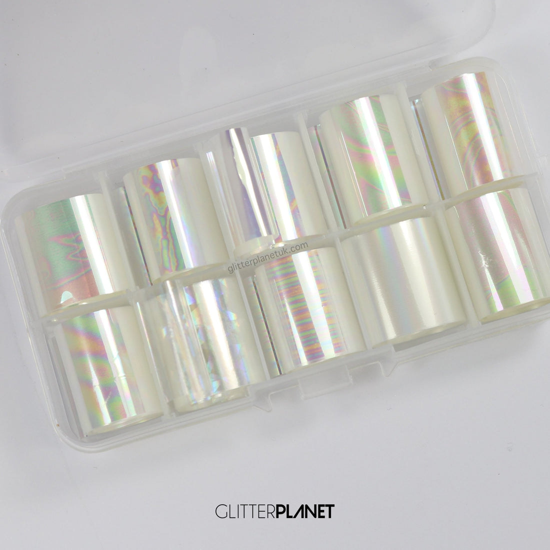 Nail Art Foil | Oil Slick set 1 - 10pcs