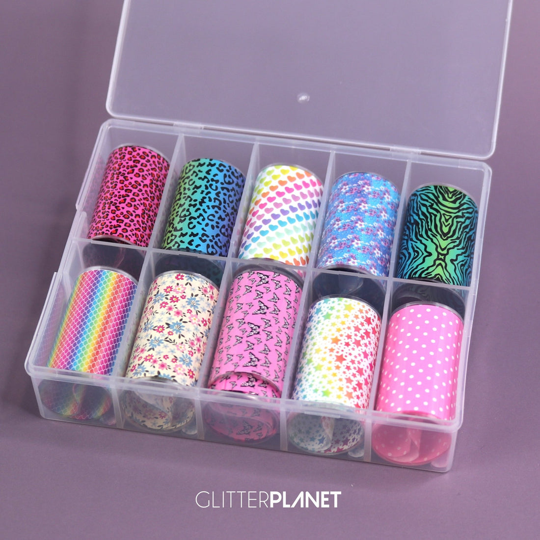 Nail Art Foil | Rainbow Cutie - 10pcs Set