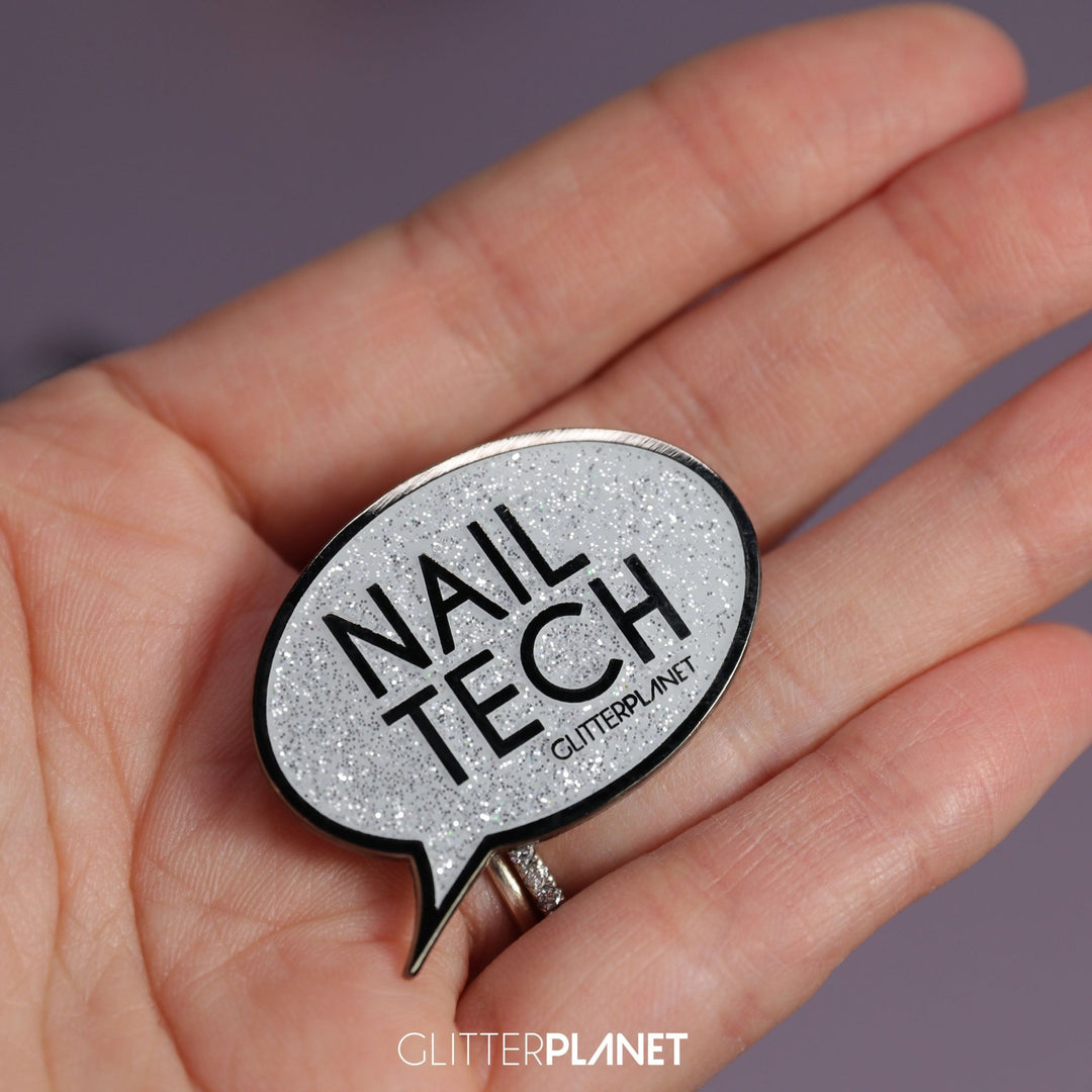 'NAIL TECH' - Badge pin