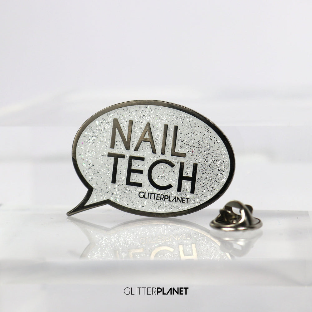 'NAIL TECH' - Badge pin