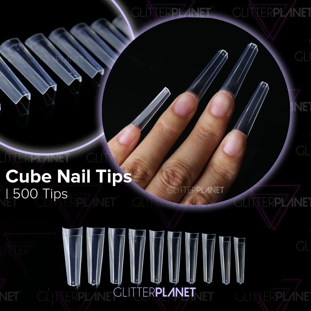 Nail Tips | Cube - 500pcs