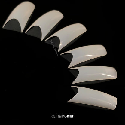 Natural Salon Pro Nail Tips | Salon Style C Curve - 500pcs