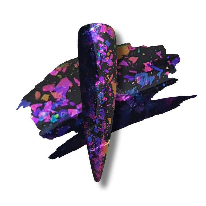 Nebula Flakes - Nail Art Pigment Flakes - Glitter Planet