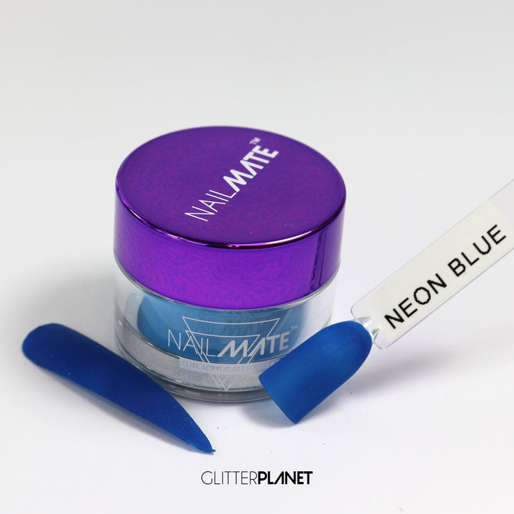 Neon Blue - Nail Mate™ Elite Acrylic colour 10g-28g