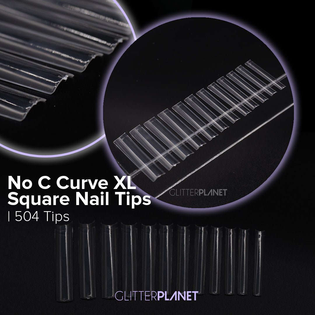 No C Curve XXL Square Tips 504pcs