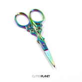 Outer Space GOTHIC Nail Scissors - Glitter Planet