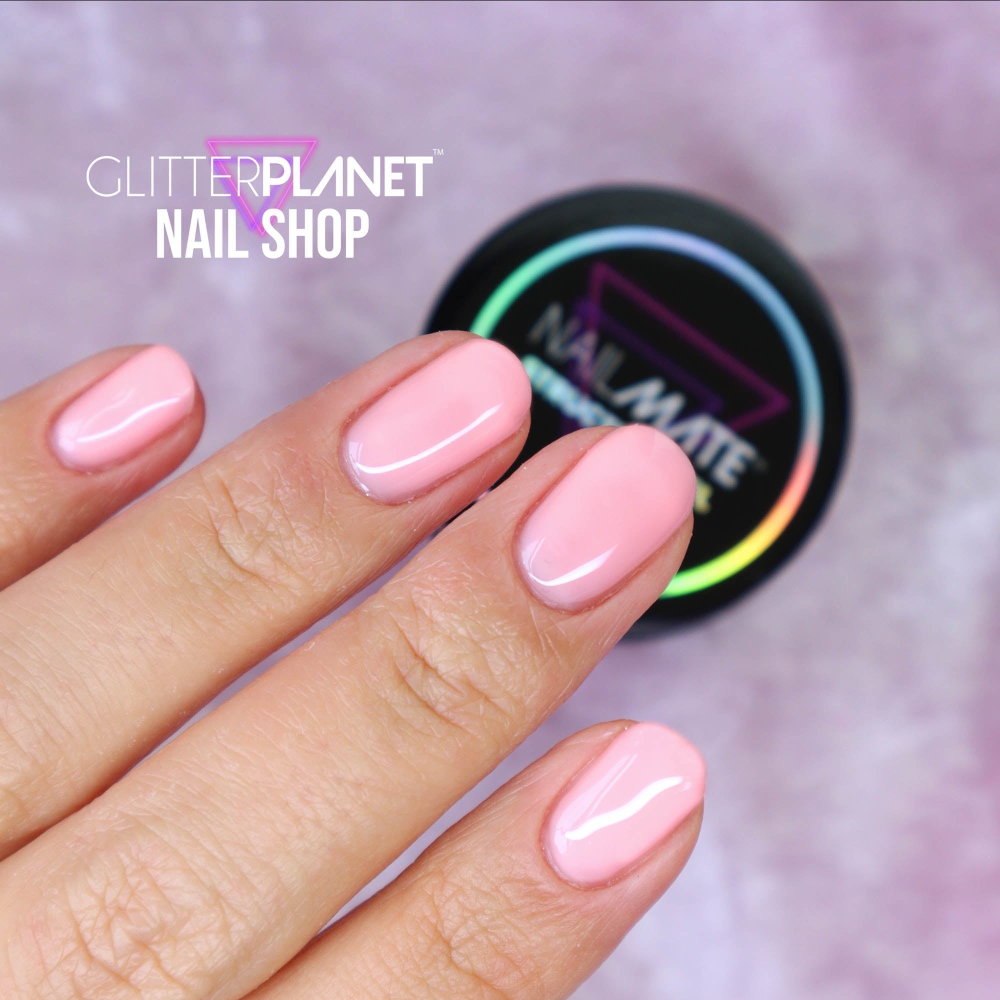 Peachy Hard Builder Gel - Glitter Planet