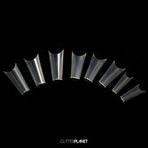 Pinched Coffin C Curve Nail Tips - 500pcs