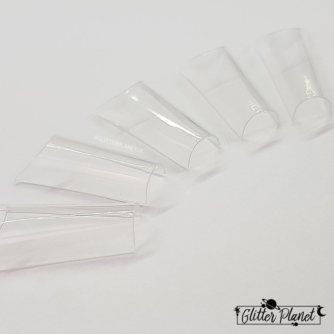 Pinched Coffin C Curve Nail Tips - 500pcs