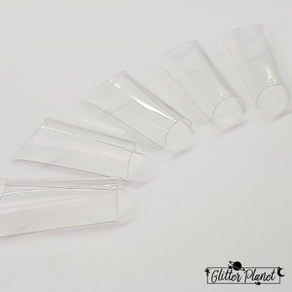 Pinched Coffin C Curve Nail Tips - 500pcs