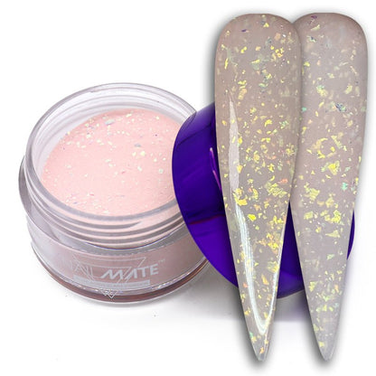 Pink Quartz Nude Acrylic Nail Powder 28g - Glitter Planet