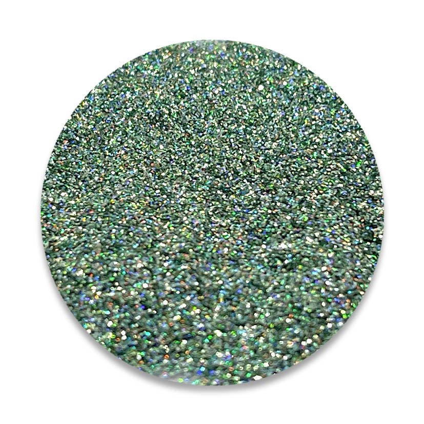 Power - Sage Green Ultra Holographic Nail Glitter - Glitter Planet