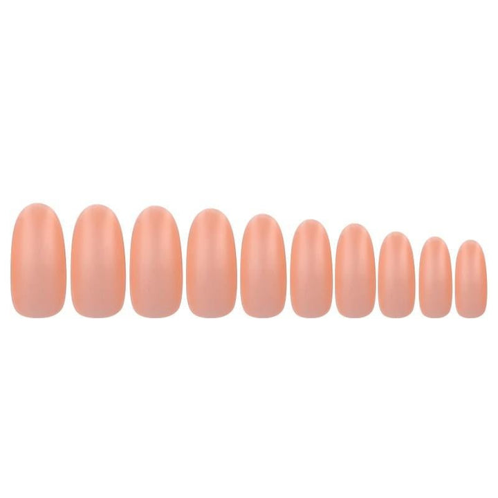 Press On Nail Tips | Fast Tips - Peach Oval