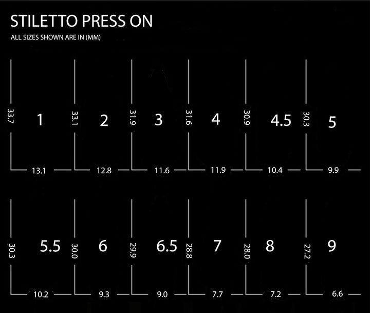 Press On Nail Tips | Stiletto
