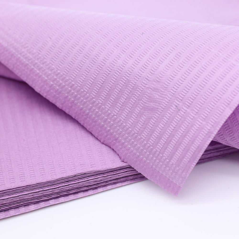 Purple Disposable Desk Towels - Glitter Planet