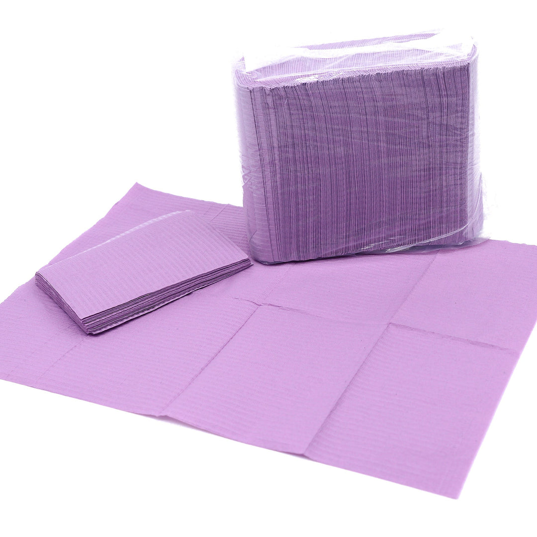 Purple Disposable Desk Towels - Glitter Planet