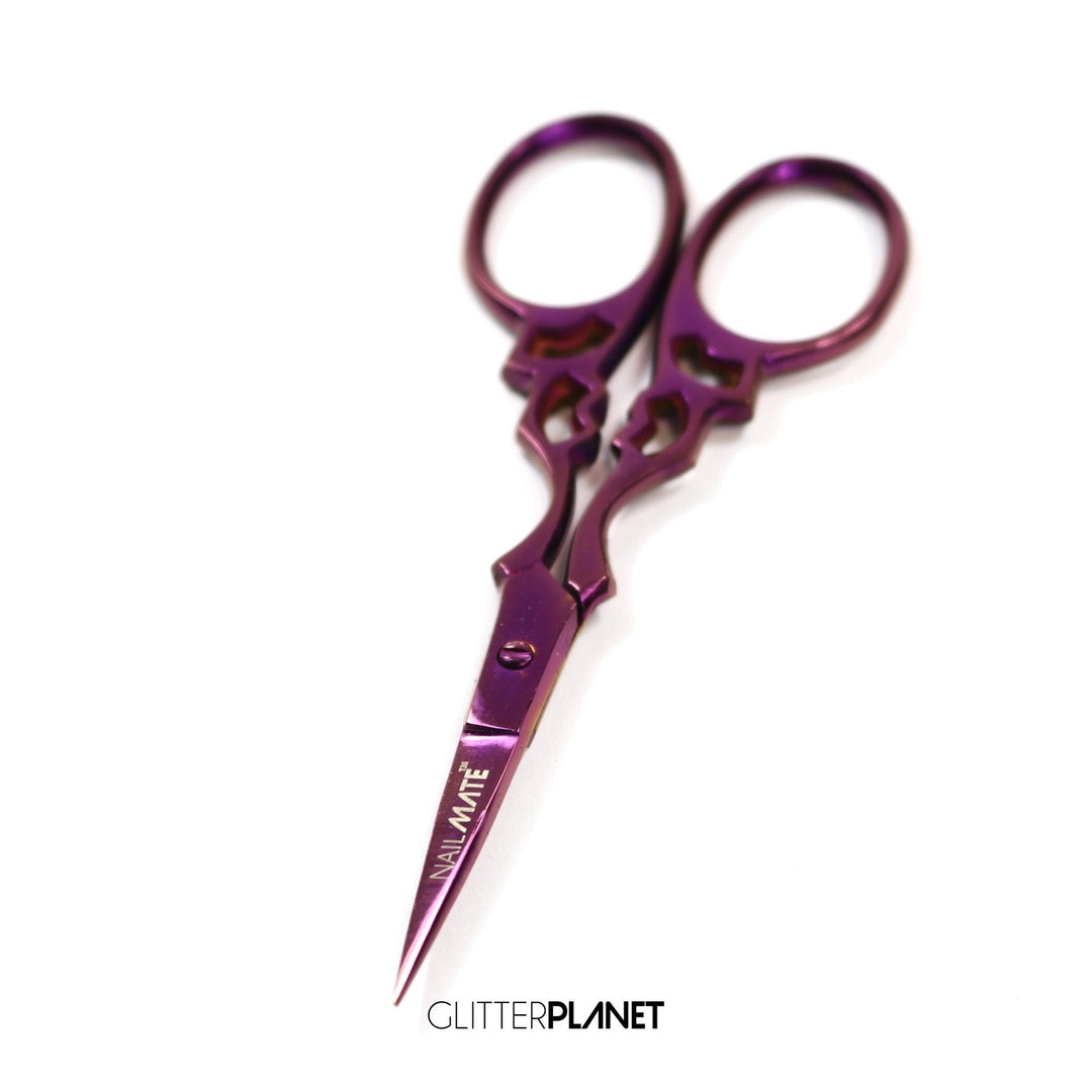 Purple Plasma GOTHIC Nail Scissors
