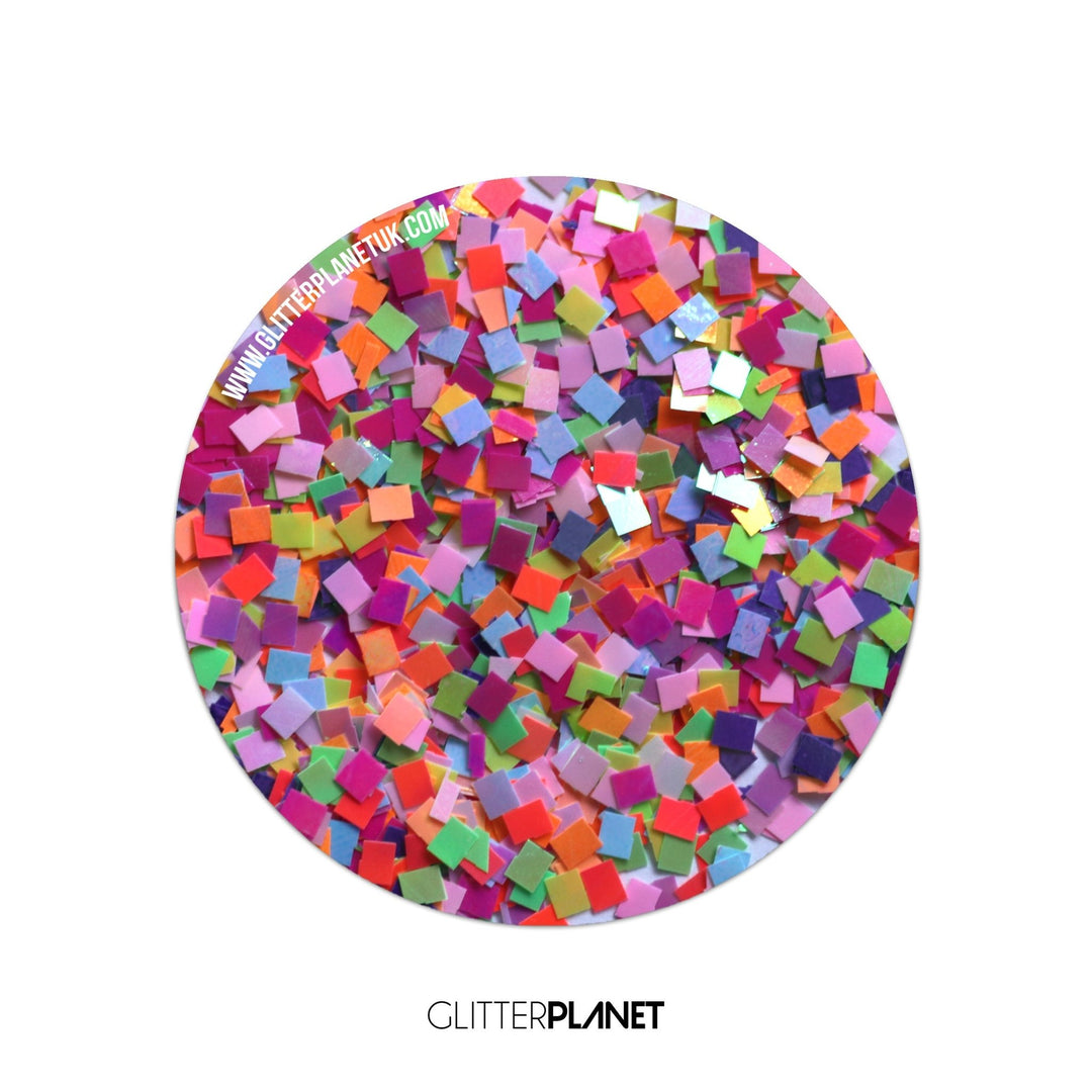 Rainbow Cubes | Loose Nail Glitter 5g