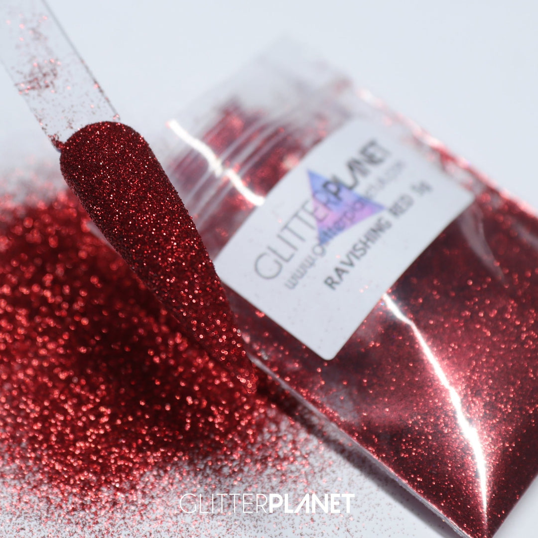 Ravishing Red | Loose Nail Glitter 5g