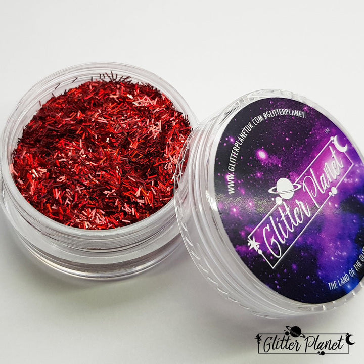 Red Holographic Tinsel