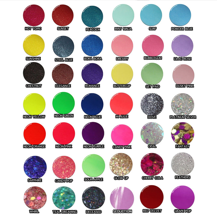 Set 1 - 42 colours Acrylic collection 10g or 28g