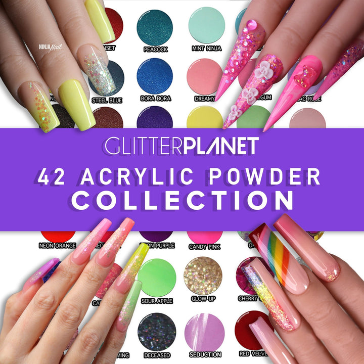 Set 1 - 42 colours Acrylic collection 10g or 28g