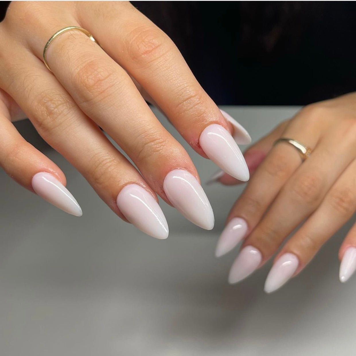 Sparkling White Acrylic Ballerina Press On Nails Full - Temu Kuwait