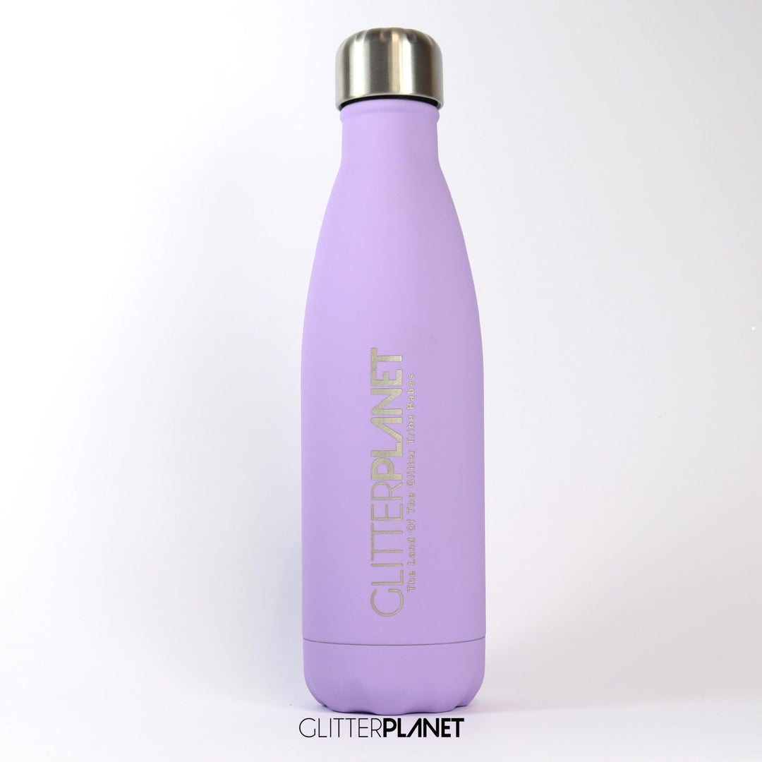 Stainless Steel Water Bottle Matte Lilac Finish 500ml
