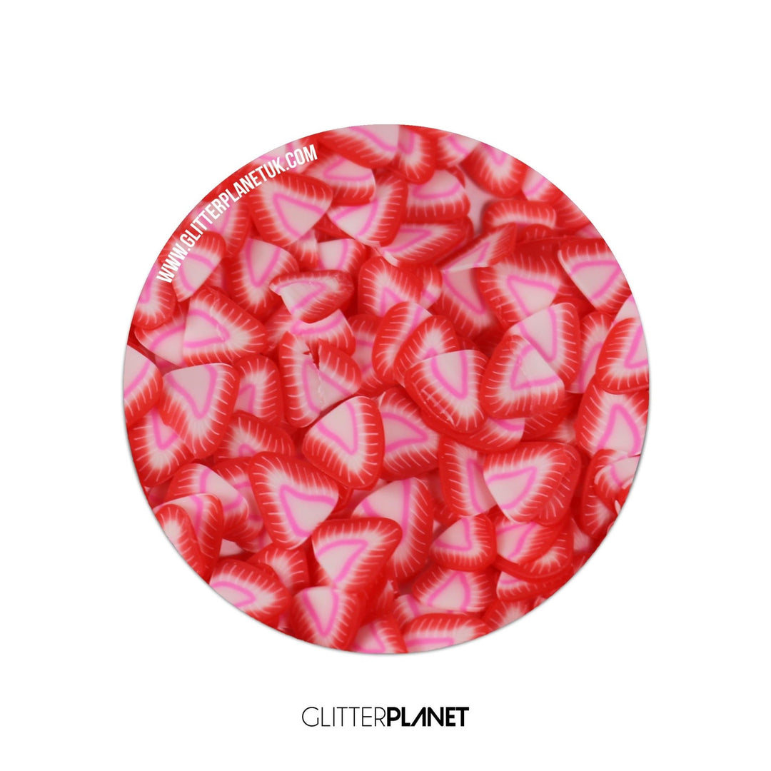 Strawberry Slice - Fruit Fimo 10g