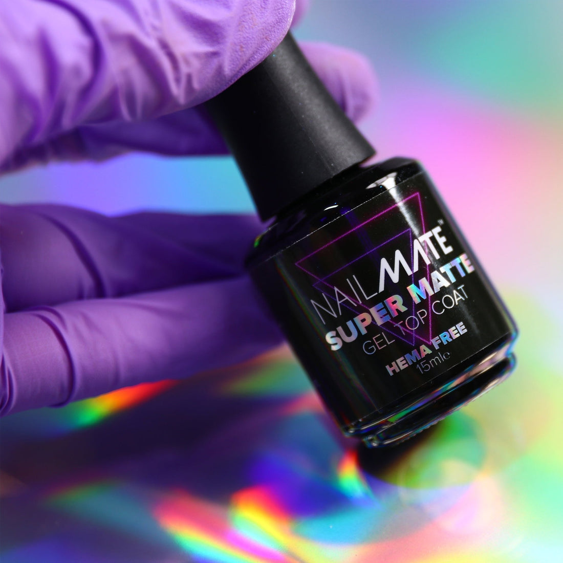 Super Matte Top Coat - Glitter Planet