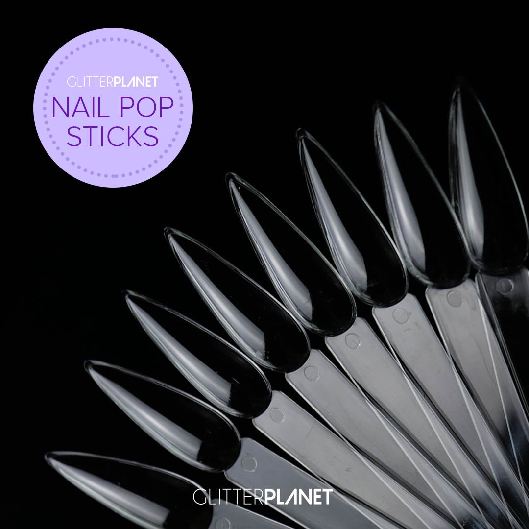 Swatch Stick | Stiletto Nail Pop Ring - 35pcs