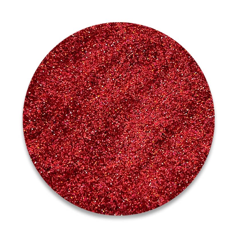 Temptation - Red Nail Glitter - Glitter Planet