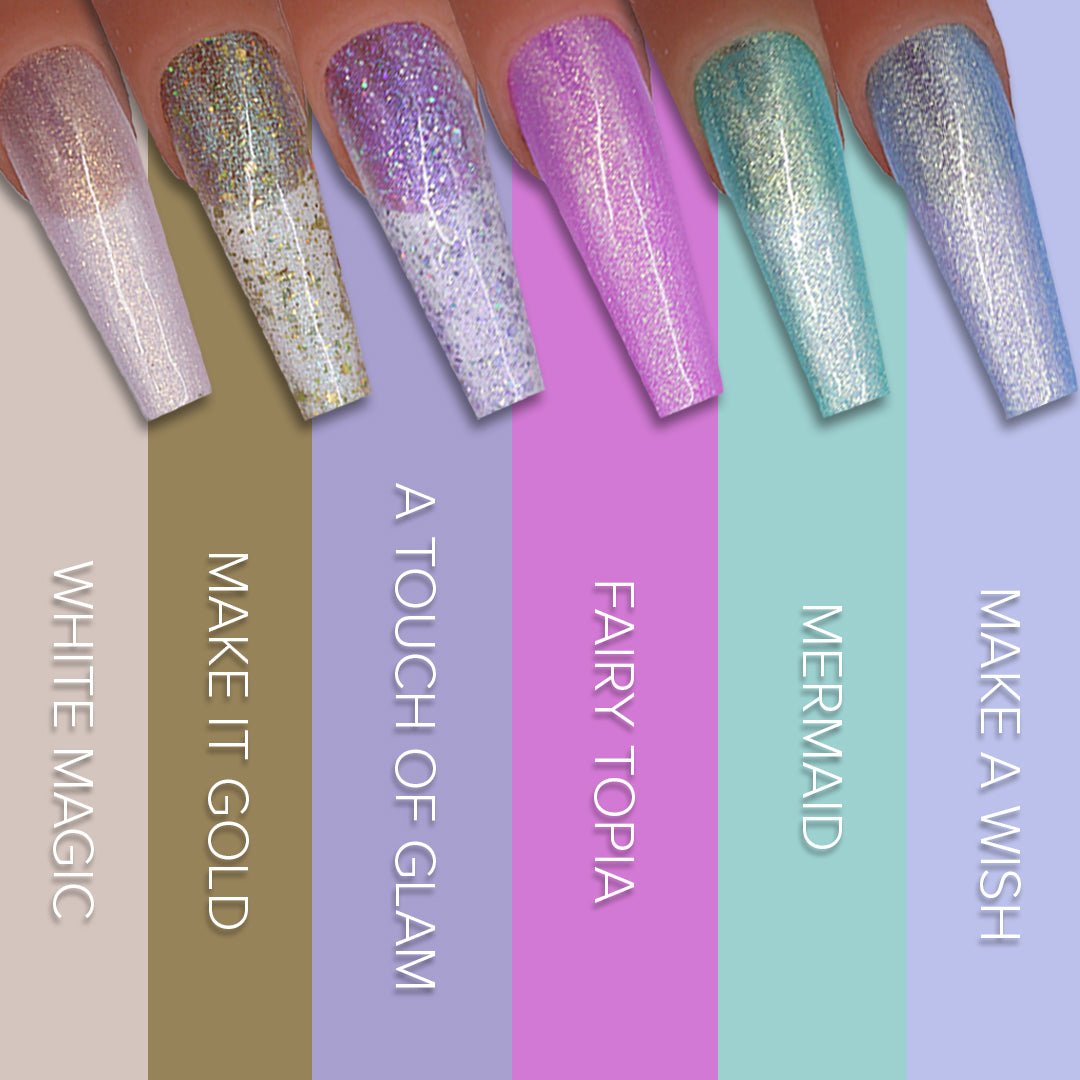 Nail Mate Winter Fairy Glam Full Gel Polish Collection