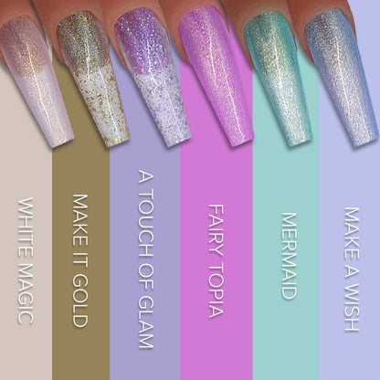 Nail Mate Winter Fairy Glam Full Gel Polish Collection